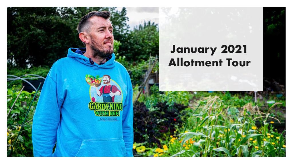 'Video thumbnail for January Allotment and Garden Tour'
