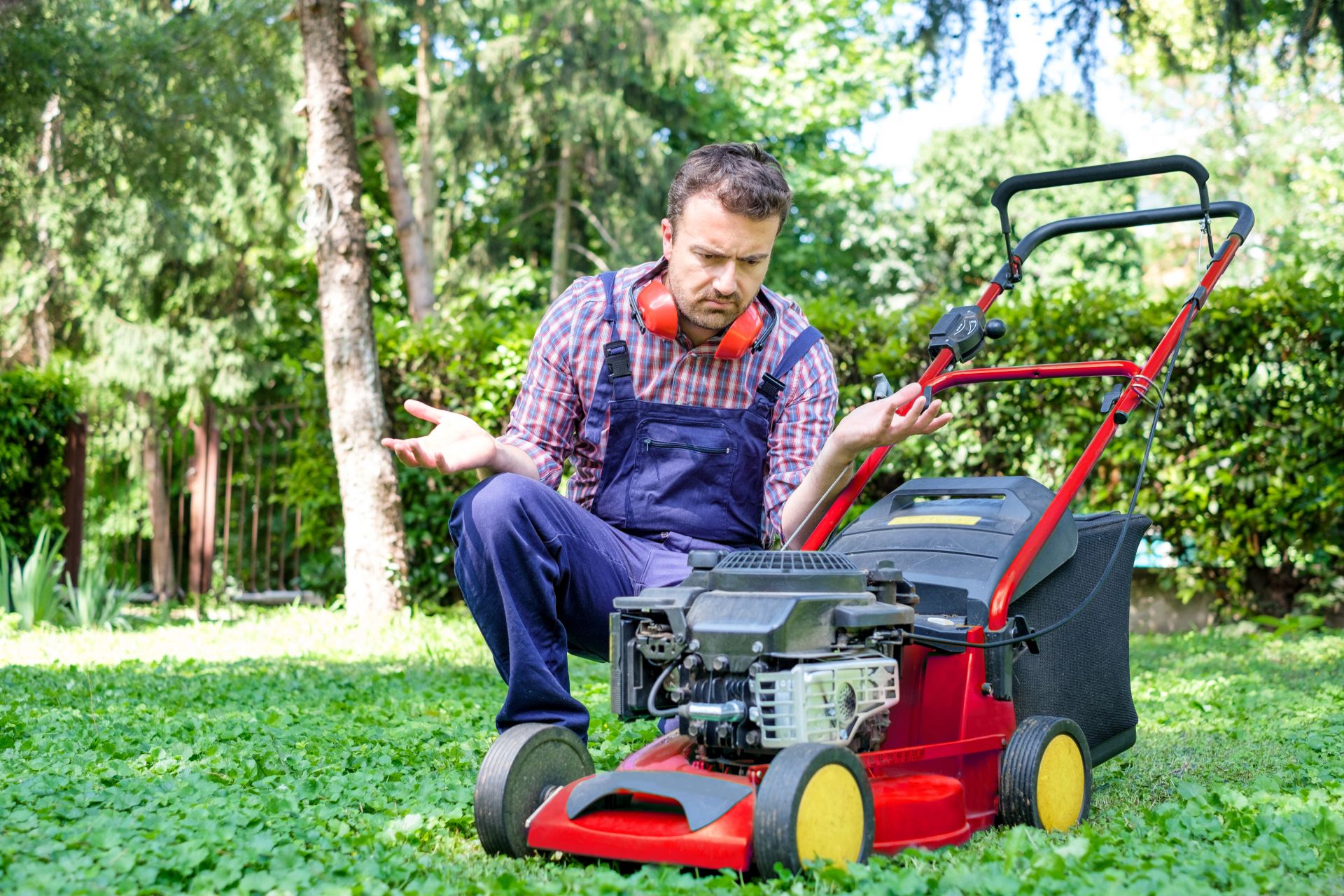 lawnmower having problem